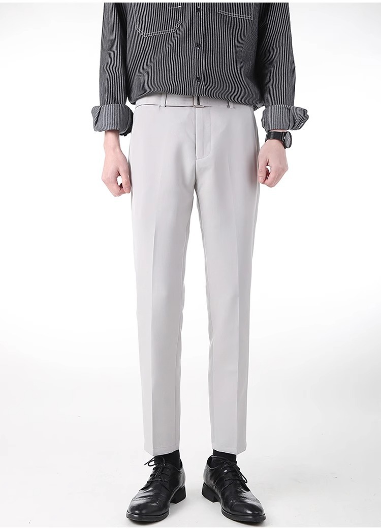 Slim Fit Wrinkle Resistant Smart Casual Trousers (4)