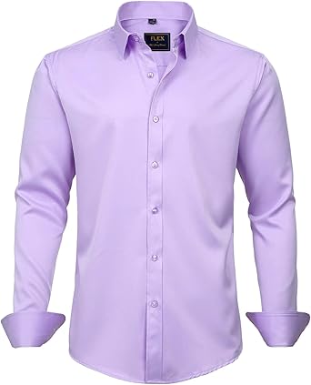 Regular Fit Stretch Business Mens Shirt