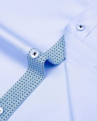Regular Fit Patterned Stretch Mens Shirt (1)