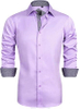 Regular Fit Patterned Stretch Mens Shirt