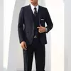 Mens Slim Fit Three Piece Suit