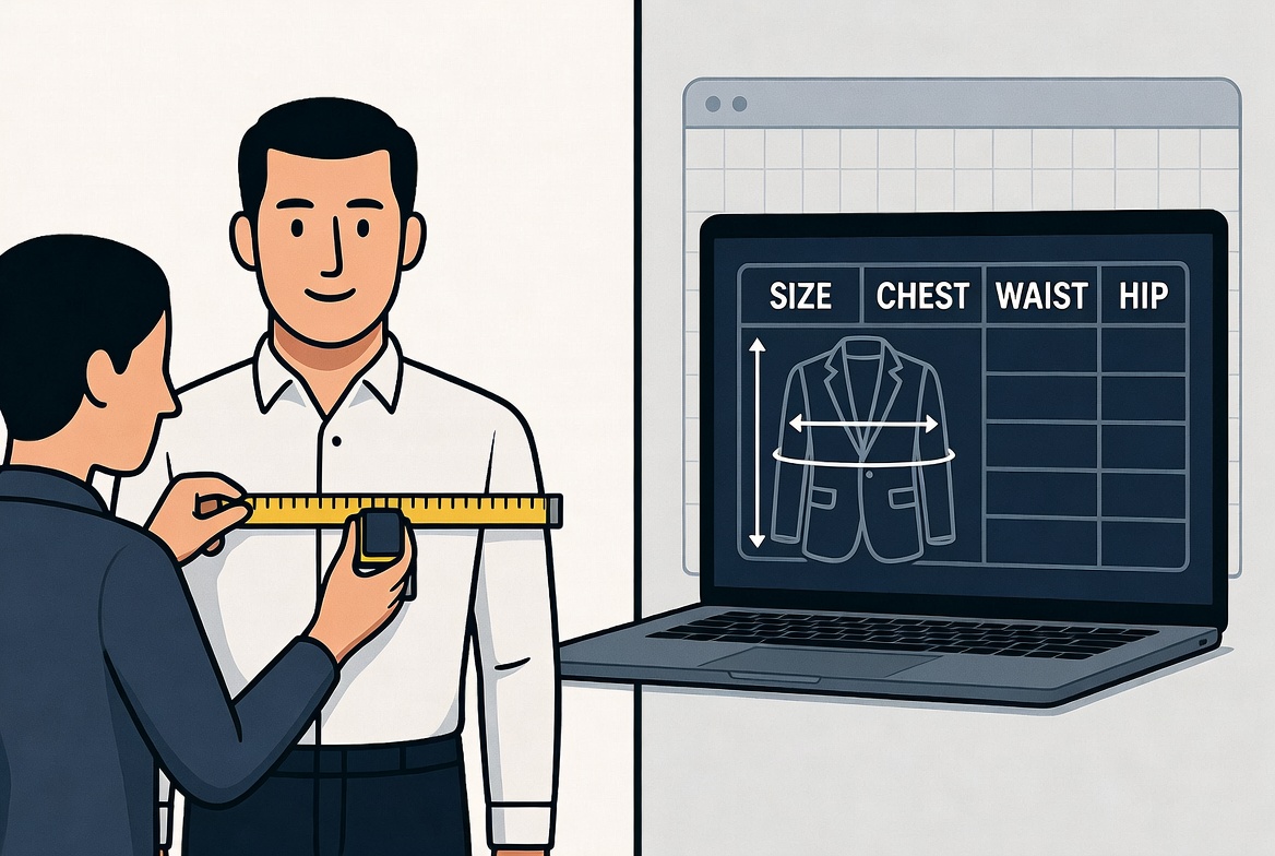 From Tape Measure To Size Chart