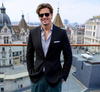 Men's Single-Breasted Business Blazer