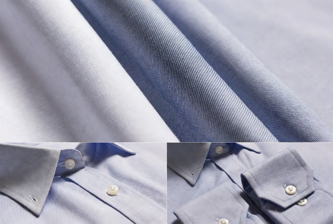 Shirt Fabric And Collar Details Shirt Fabric And Collar Details