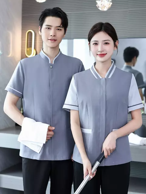 Premium Hotel Housekeeping Staff Uniform