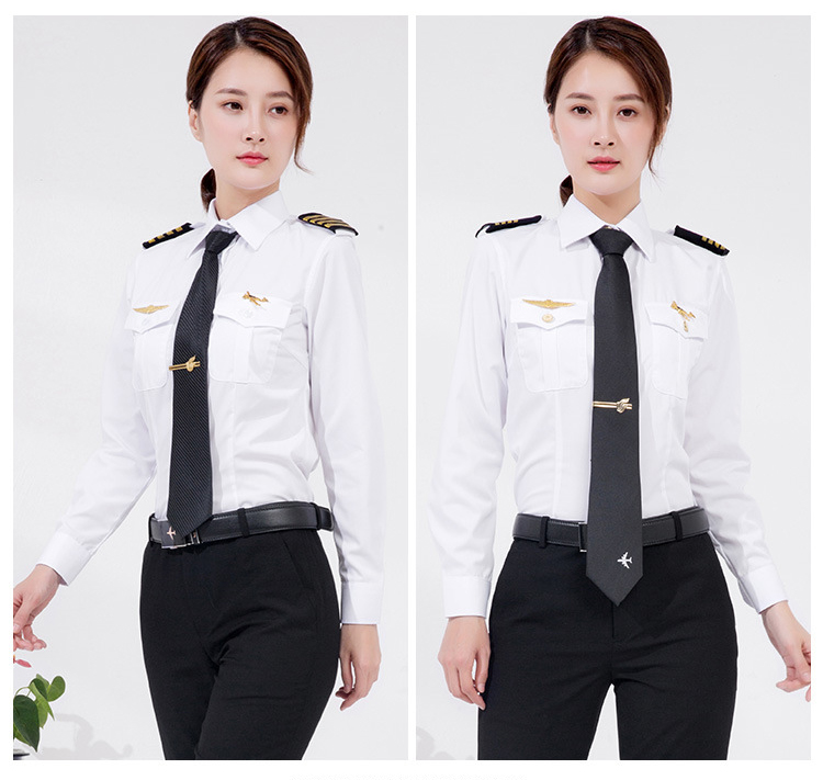 Womens Flight Attendant Cabin Crew Work Suit (6)