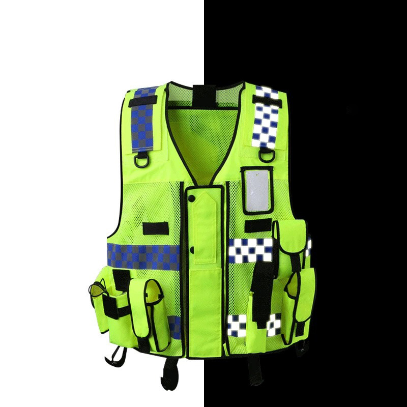 High Vis Mesh Breathable Traffic Safety Vest (3)