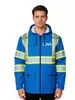 Autumn Winter High Vis Construction Work Jacket