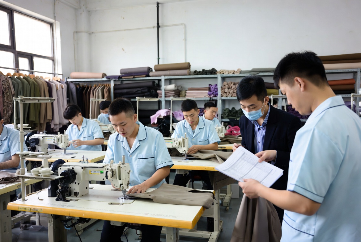 OEM Moleskin Suit Production In China