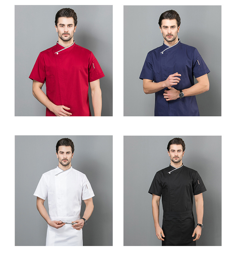 Custom Logo Summer Chef Workwear Set (3)