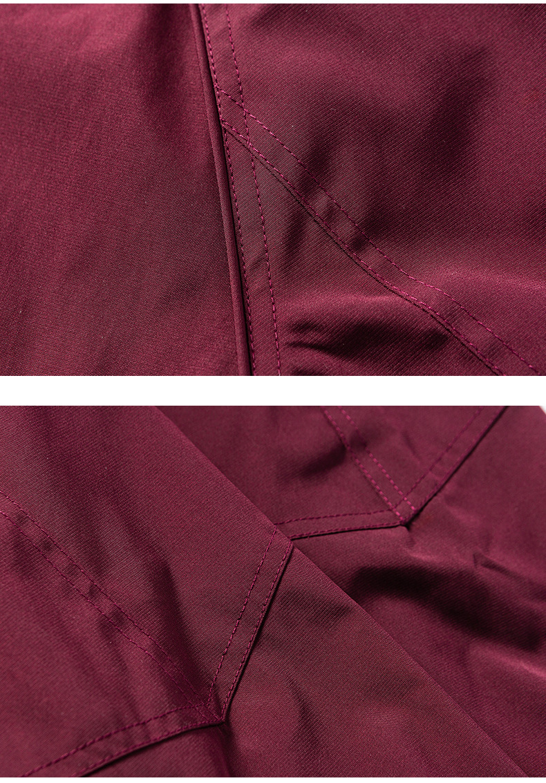 Mens Solid Stand Collar Casual Jacket (11)