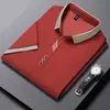 Men Summer Solid Polo Shirt Breathable Casual Wear