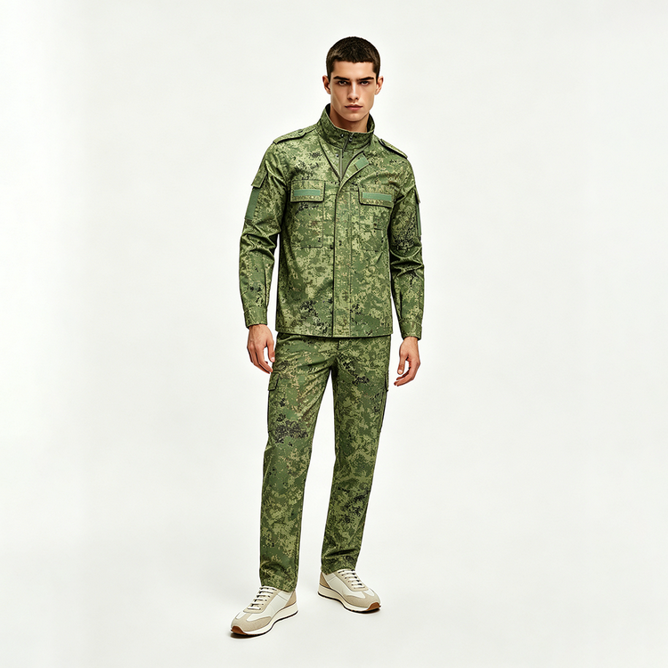 Mens Breathable Camo Assault Outdoor Jacket