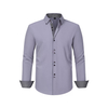 Mens Polka Dot Stretch Double Breasted Shirt