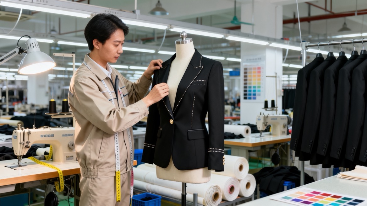 Business Suit Quality Inspection Business Suit Quality Inspection
