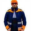 Fluorescent Reflective Polyester Hi Vis Safety Jacket