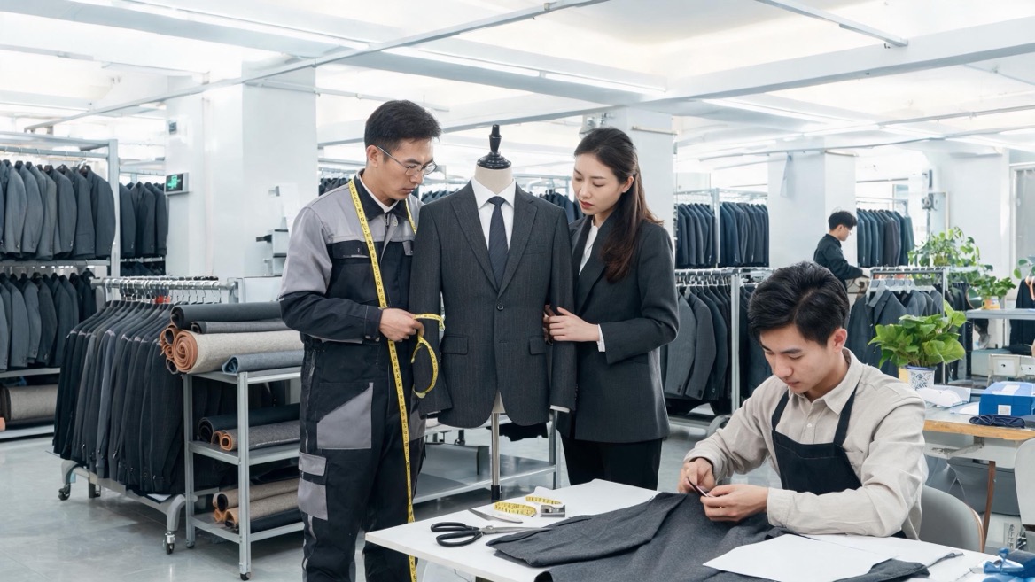Custom Suit Manufacturing Process Custom Suit Manufacturing Process
