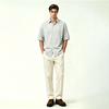 Summer Loose Solid Casual Mens Shirt