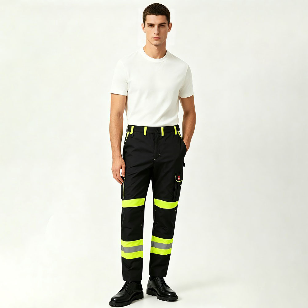 Mens 8-Pocket Stretch Waist Work Trousers