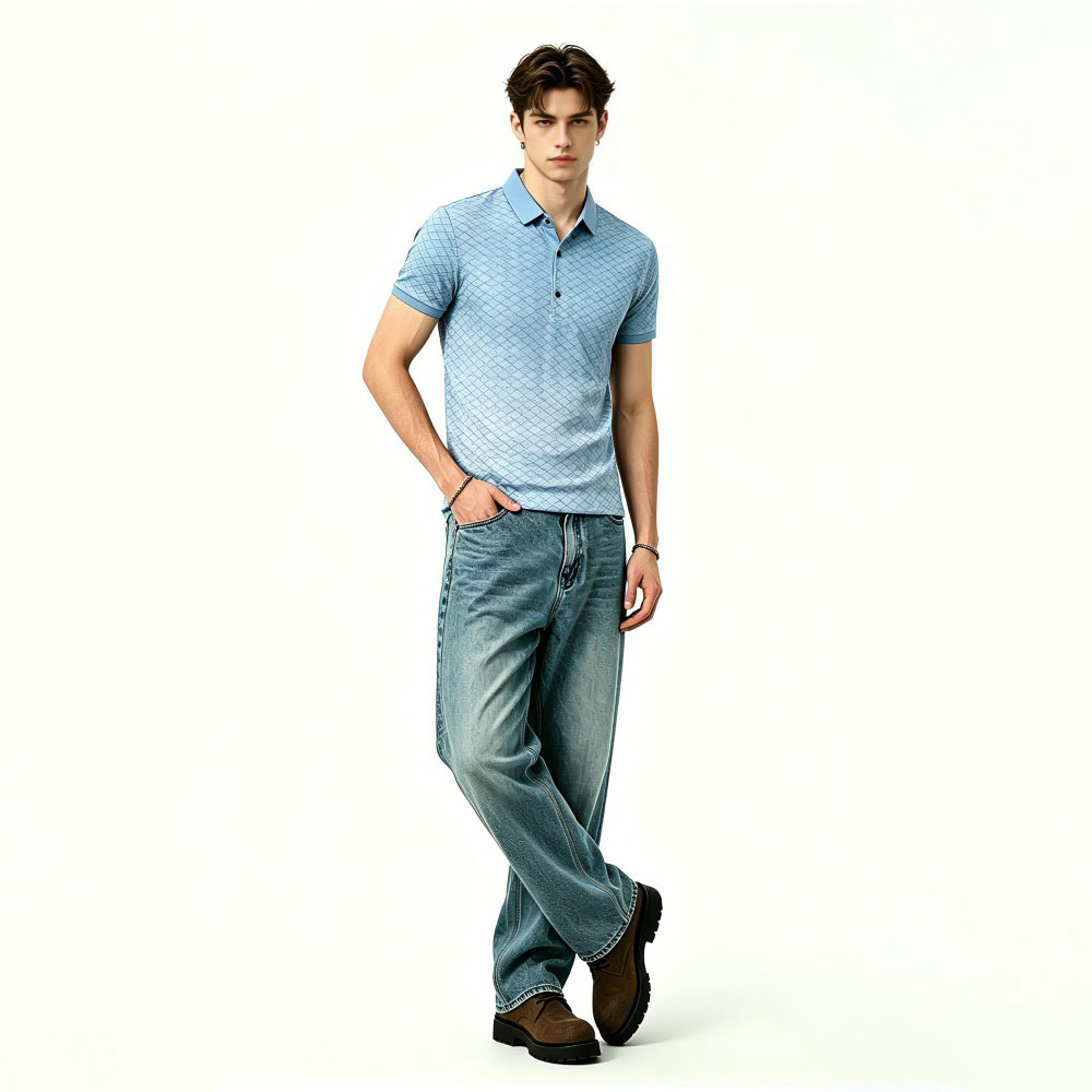 Mens Non-Iron Solid Business Summer Short Sleeve Shirt
