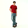 Mens Custom Logo Workwear Cotton T Shirt