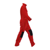 Red Mens Classic Windproof Work Coveralls