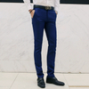 Mens Slim Fit Smart Casual Work Dress Pants