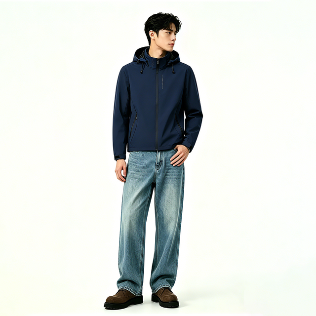 Men's Windproof And Waterproof Softshell Jacket