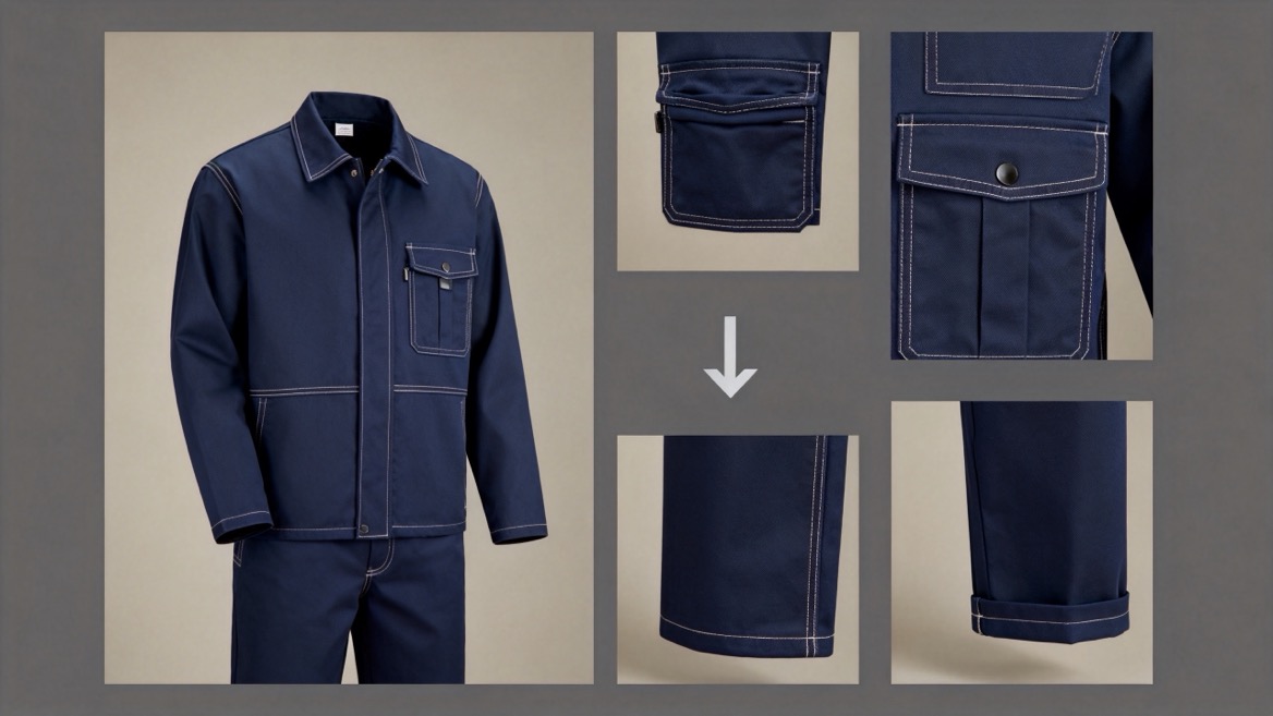 Welding Workwear Protective Design Details