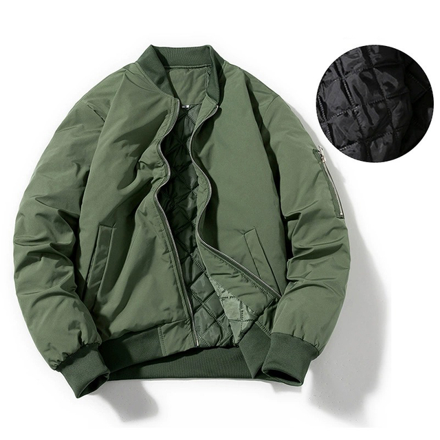 Windproof Warm Baseball Jacket