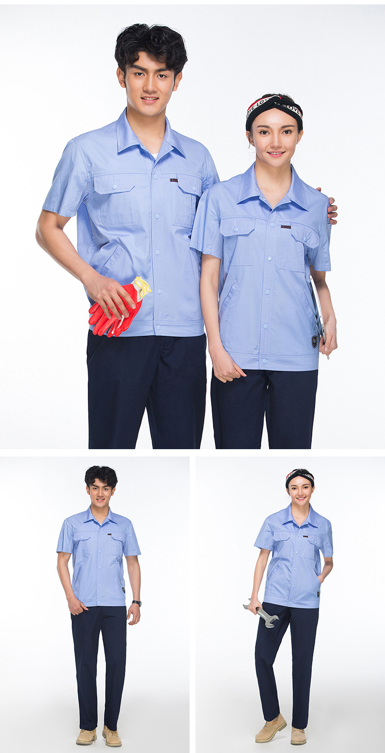 100% Cotton Lightweight Workshop Workwear (12)