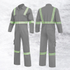 Men's Poly Cotton Coverall Set