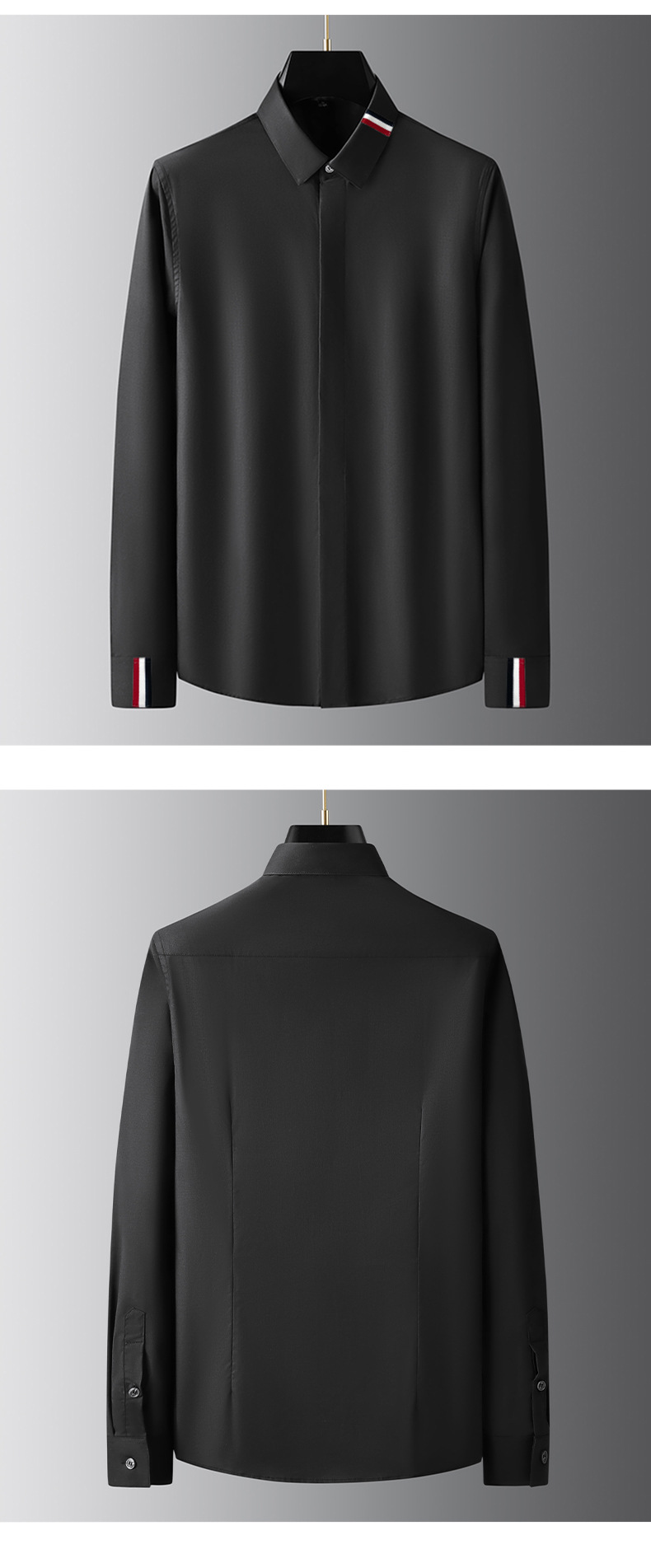 Men's Long-Sleeve Shirt (2)