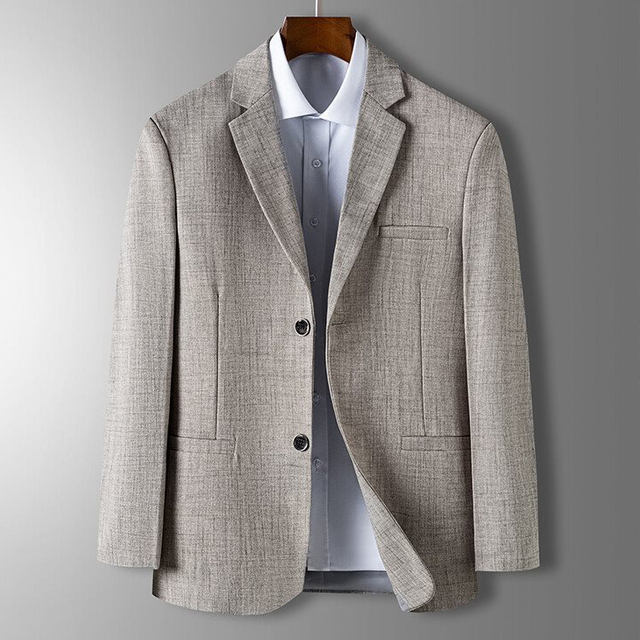 Men's Casual Checked Blazer