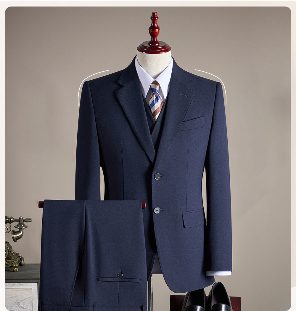 Premium Tailored Three Piece Mens Suit (5)