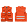 Custom Logo Printed Work Vest