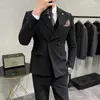 High Quality Mens Double Breasted Formal Suit
