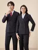 His Hers Double Breasted Business Suits