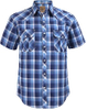 Camicia da uomo casual a quadri dalla vestibilit&agrave; regolare