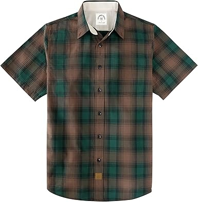 Checked Cotton Flannel Long Sleeve Shirt