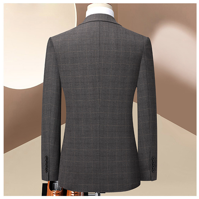 New Mens Double Breasted Two Piece Suit (10)