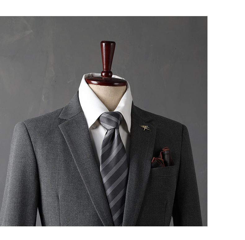 Mens 3 Piece Formal Business Wedding Suit (3)