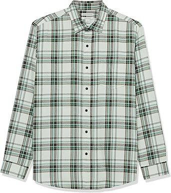 Classic Long Sleeve Flannel Shirt for Men