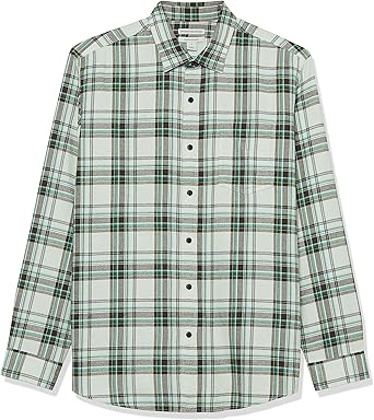 Classic Long Sleeve Flannel Shirt for Men