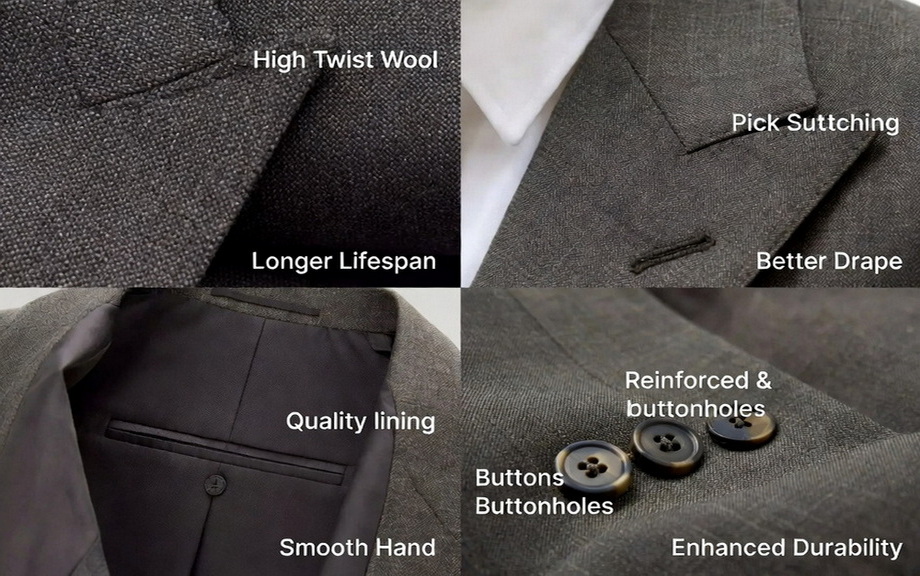 Premium Fabric And Construction Detail