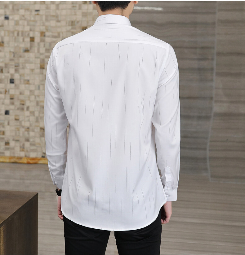 Mens Slim Fit Striped Premium Casual Shirt (1)