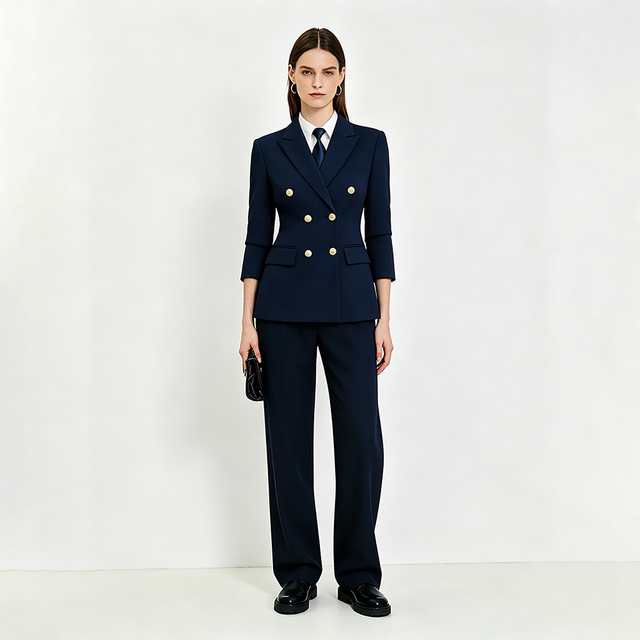 Ladies' Double-Breasted Blazer