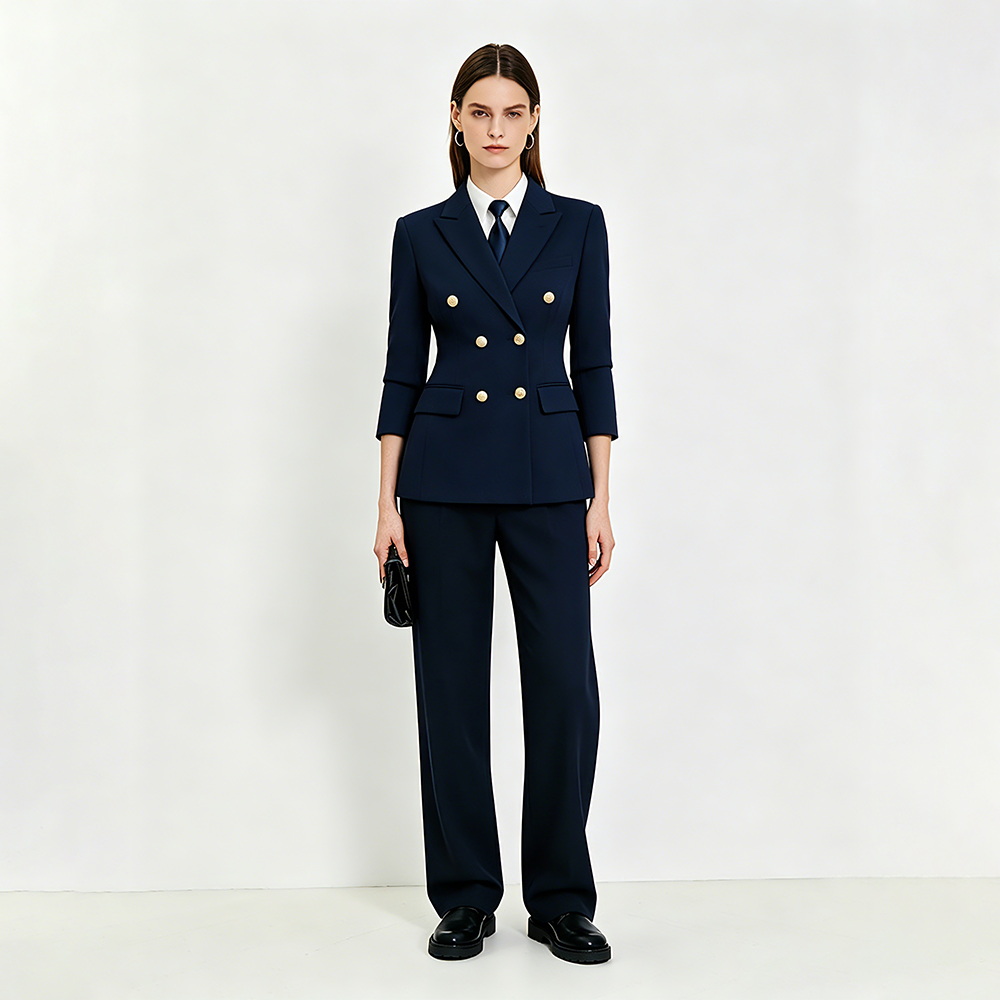 Ladies' Double-Breasted Blazer