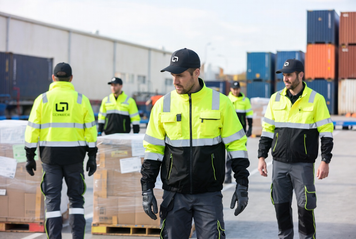 Branded Industrial Workwear In Action