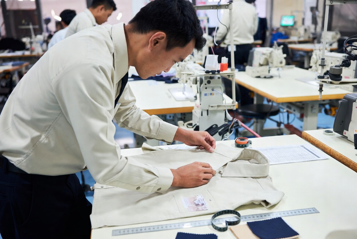 OEM Work Shirt Quality Inspection OEM Work Shirt Quality Inspection